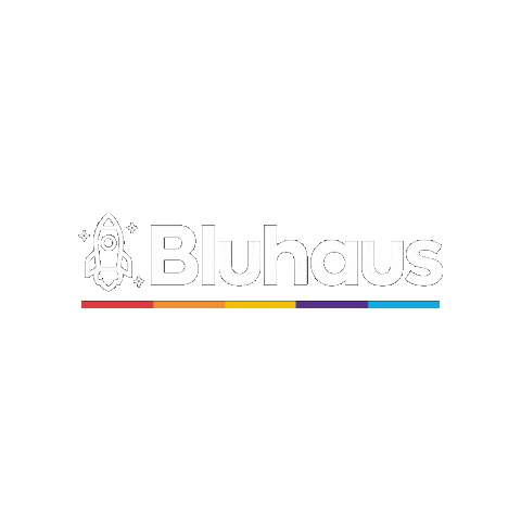 BluhausTalent giphygifmaker blue house bluhaus bluhaustalent Sticker