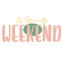 Weekend Vibes Sticker