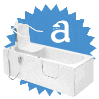 AgeCareBathrooms bath safe safety bathroom Sticker