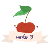 Fruit Cherry Sticker by Baby Journey App