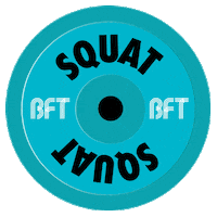 Squat Benchmark Sticker by BodyFitTraining