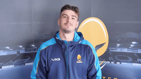 finger wag no GIF by Worcester Warriors