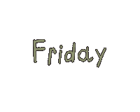 Friday Fri-Yay Sticker
