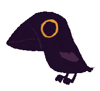 Halloween Raven Sticker by Marianna