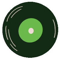 Record Plata Sticker