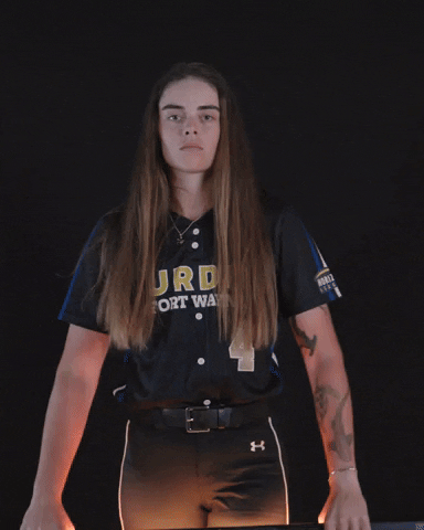 Softball Lightsaber GIF by Purdue Fort Wayne Athletics