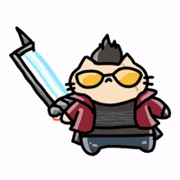 No More Heroes Cat GIF