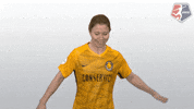 nwsl soccer celebrating flying nwsl GIF