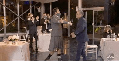 Schitts Creek Hug GIF by Emmys