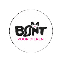 StichtingBontvoorDieren fur bond bont bontvoordieren Sticker