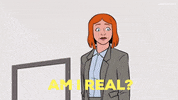 Question What Is Real GIF by Adult Swim