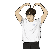 In Love Heart Sticker
