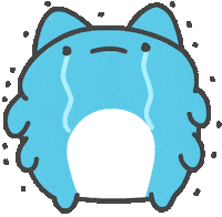 Sad Cry Sticker by Capoo