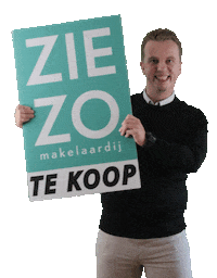 Makelaar Verkocht Sticker by Ziezo Makelaardij