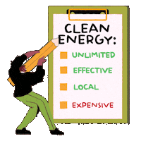 Renewable Energy Power Sticker by INTO ACTION