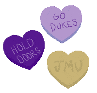 Valentines Day Valentine Sticker by James Madison University