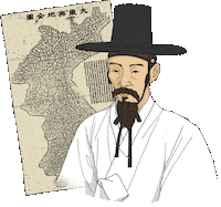 Korea Map Sticker by vank