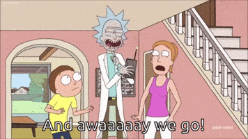 rick and morty GIF