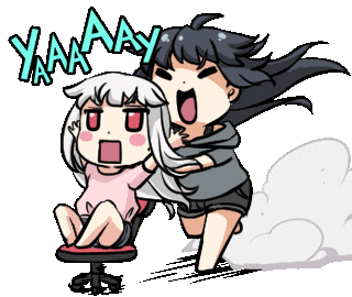 Fun Running Sticker by Jin