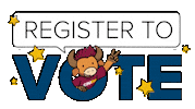 CSUDH vote register to vote csudh Sticker