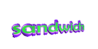 Sandwich Sticker by GIPHY Text