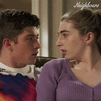 Awkward Tension GIF by Neighbours (Official TV Show account)