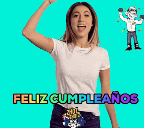 Feliz Cumpleanos GIF by Zhot Shotz