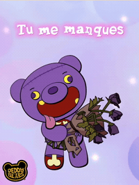 I Miss You Flowers GIF by DeddyBears
