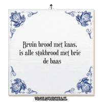 Nl Brie Sticker by Tegelspreuken.nl