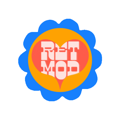 Logo Flower Sticker by RetMod