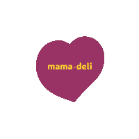 MamaDeli food fruit fresh vegetables Sticker