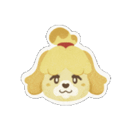 KeikiiArt animal crossing new leaf isabelle new horizons Sticker