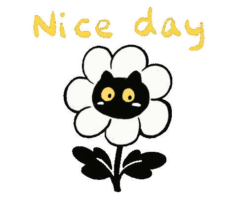 Happy Flower Sticker