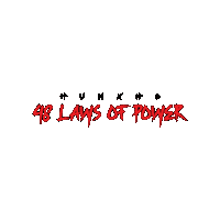 hunxho1 48 hunxho 48 laws of power hunxho 22 Sticker