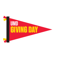 Giving Day Pennant Sticker by University of Maryland