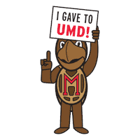 Giving Day Terps Sticker by University of Maryland
