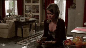 nervous modern family GIF