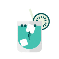 Summer Gin Sticker by Bierhaus