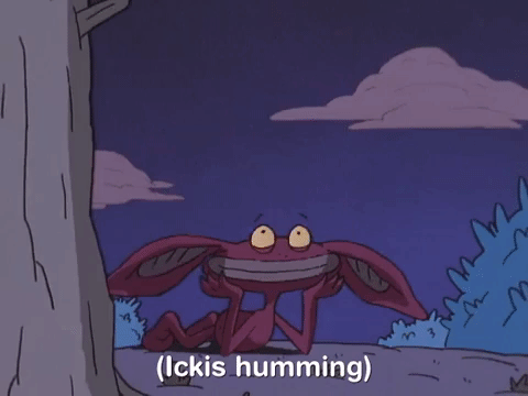 nickrewind giphydvr nicksplat aaahh real monsters giphyarm035 GIF