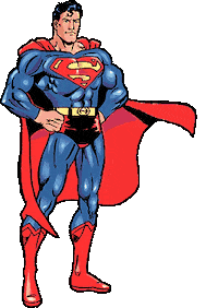 Man Of Steel Hero Sticker
