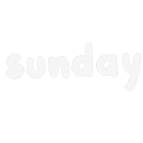 Happy Sunday Sun Sticker