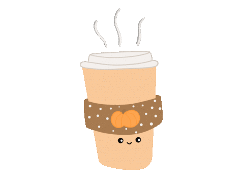 heyitsangielv giphyupload autumn pumpkin spice lettersndwishes Sticker