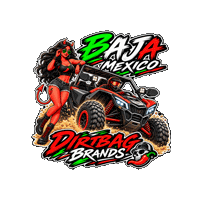 Side By Side Mexico Sticker by Dirtbag Brands