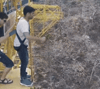 travelserieskunal jumping bungee travelserieskunal bungeejumping GIF