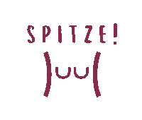 Spitze Sticker by Elena Uhlig