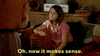 I Get It Reaction GIF by CBS