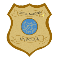 Peace Police Sticker by UN Peacekeeping
