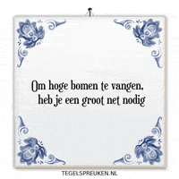Humor Teamwork GIF by Tegelspreuken.nl