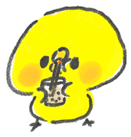 pochimin02 drink chick ひよこ ドリンク Sticker