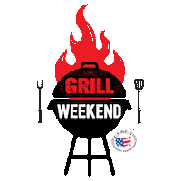 usmeat parrillero us meat us pork us beef Sticker